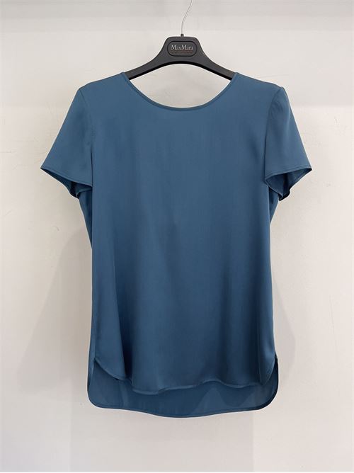 Silk satin t-shirt MAXMARA LEISURE | 2331110134600004